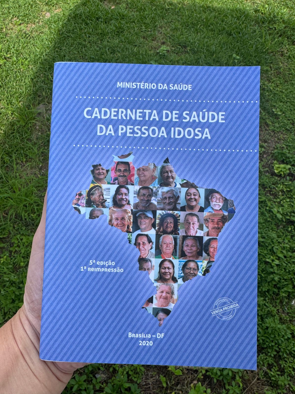 Ação de vacinação do idoso contra a gripe em Jaguaré