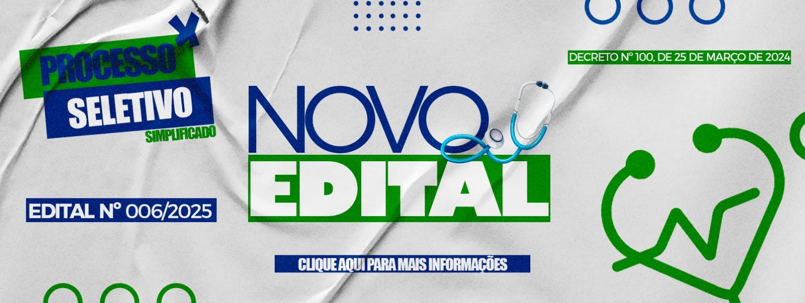 Aberto Processo Seletivo para área da Saúde em Jaguaré