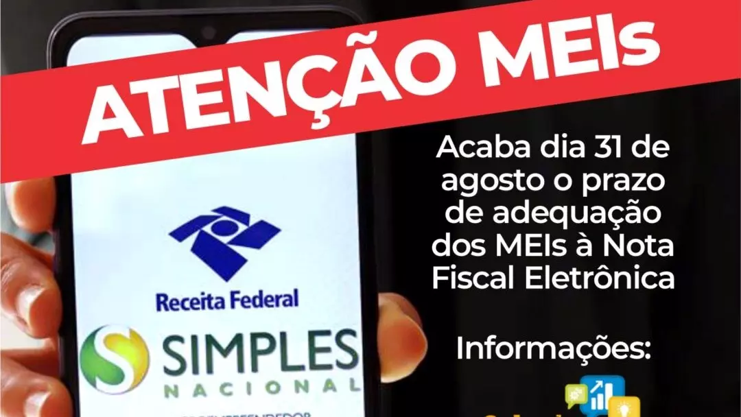 Governo prorroga para 1 de setembro obrigatoriedade da emissão de NFS-e  pelo portal do Simples Nacional para MEIs