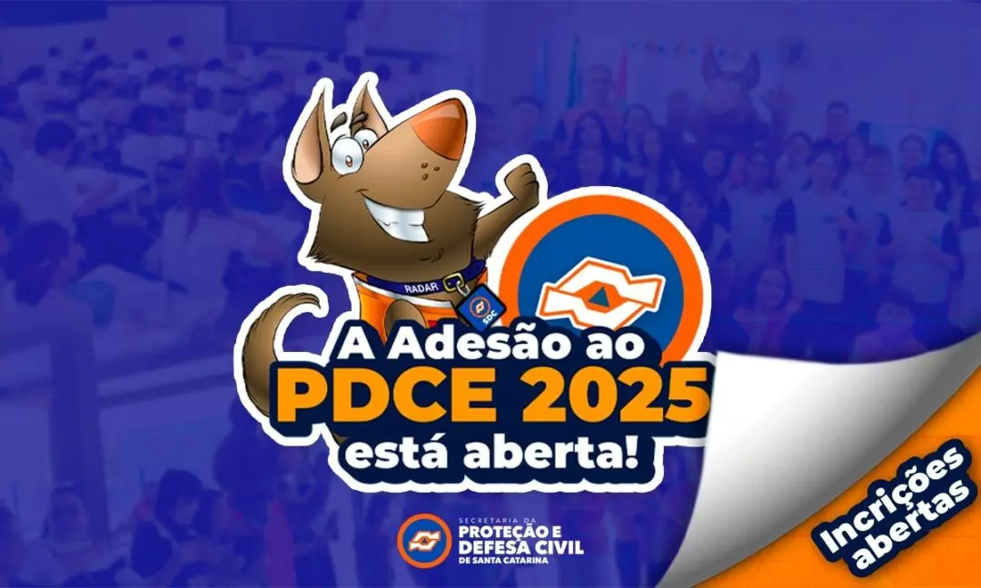 Escolas de SC podem se inscrever no Programa de Defesa Civil até sexta-feira