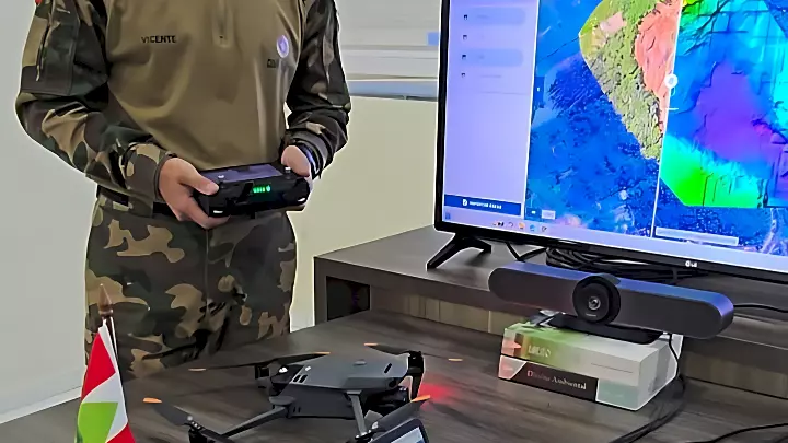 PMSC investe R$ 617 mil em drones de última geração para fiscalização ambiental