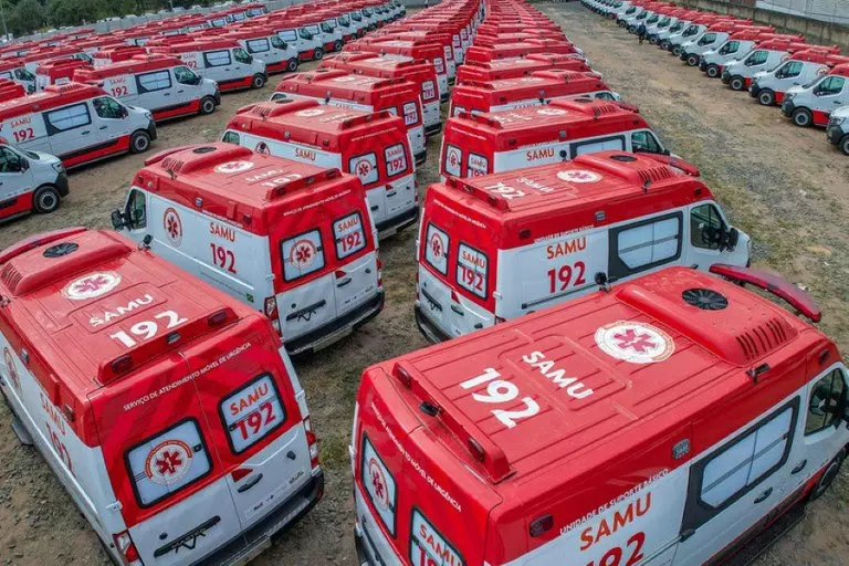Mafra é contemplada com novo veículo do SAMU
