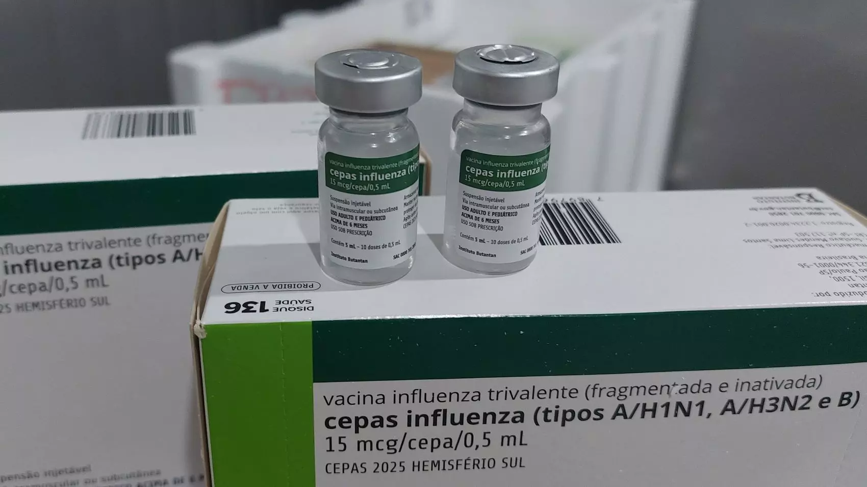 Governo do Estado inicia distribuição das primeiras doses de vacina contra a gripe