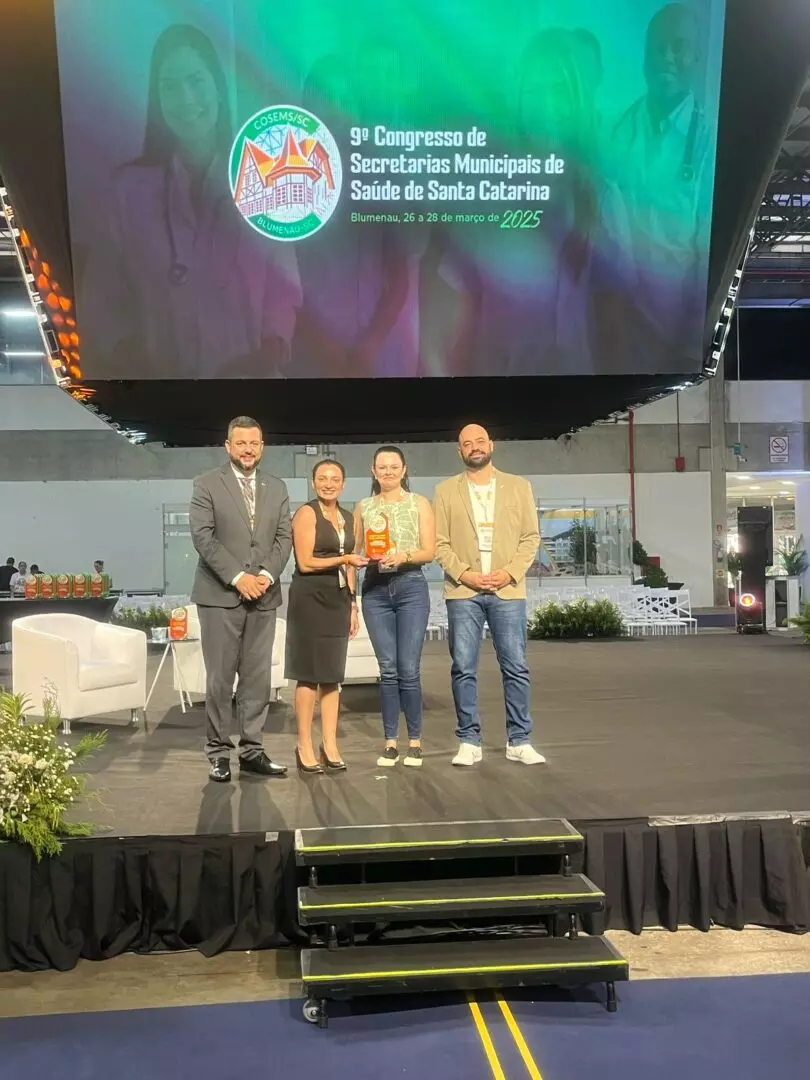 Caps I Casa Azul é premiado na 7ª Mostra Catarinense “Brasil aqui tem SUS”