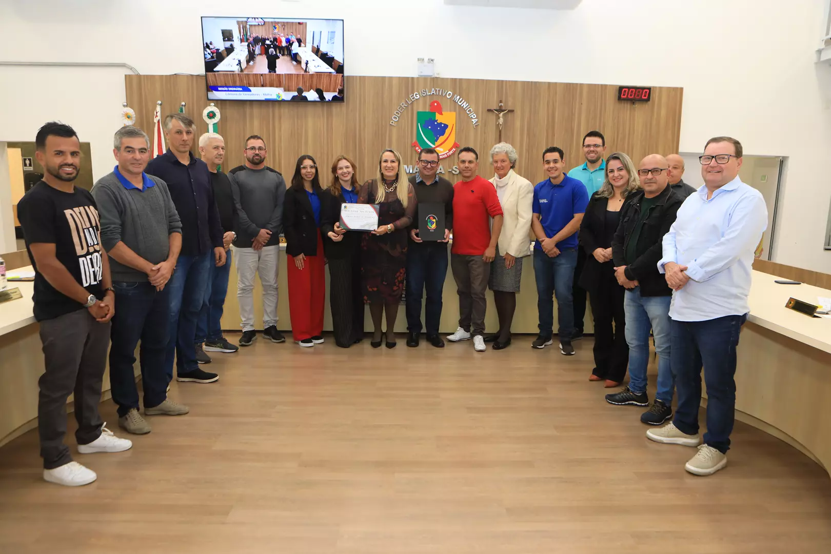 Jornal Diário de RioMafra é homenageado pelos seus 18 anos de atuação