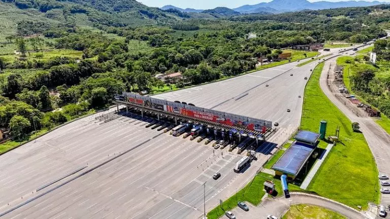 Arteris Litoral Sul terá nova tarifa de pedágio a partir da próxima quarta-feira