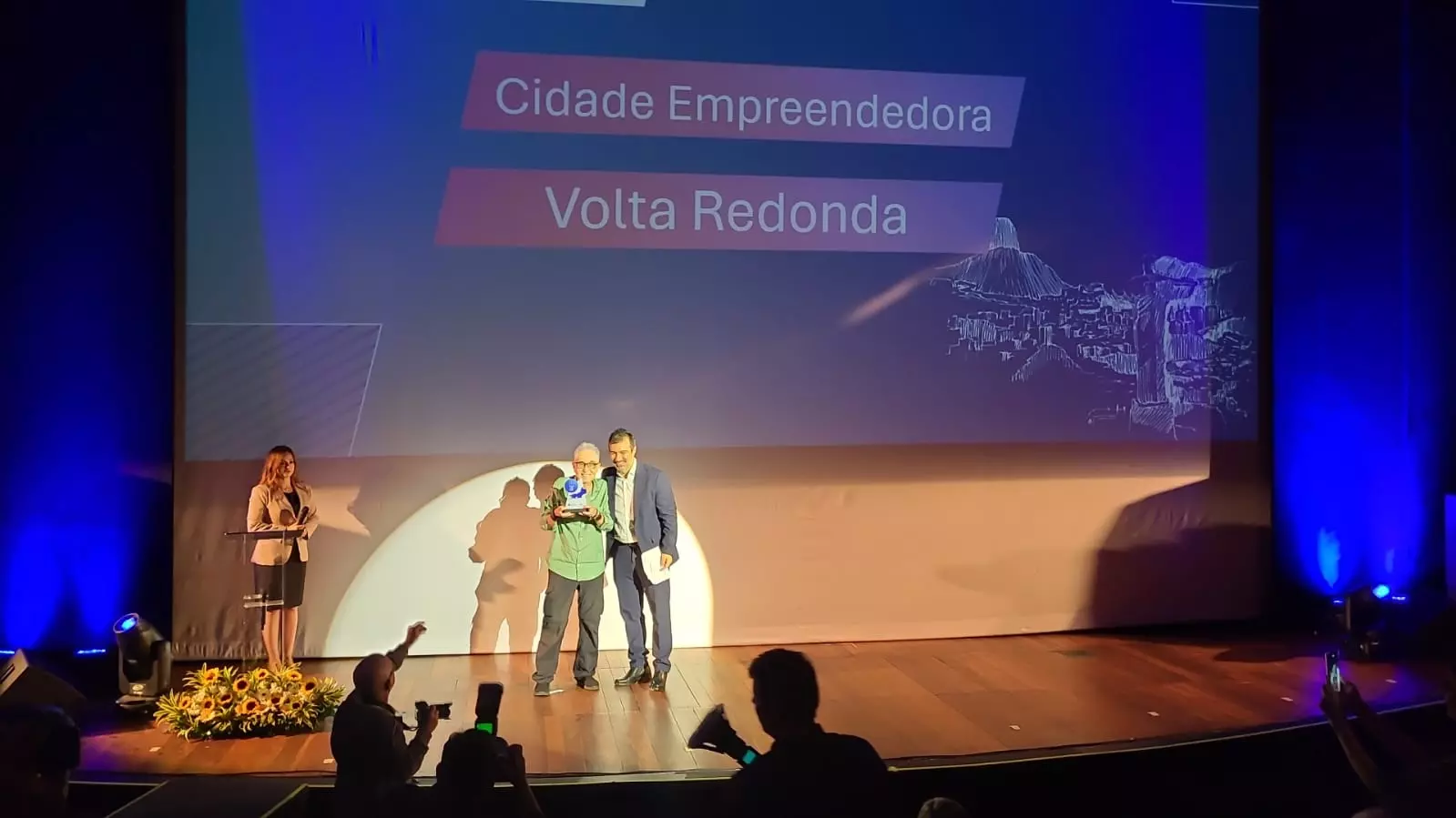 Volta Redonda ganha prêmio ‘Cidade Empreendedora ’ do SEBRAE