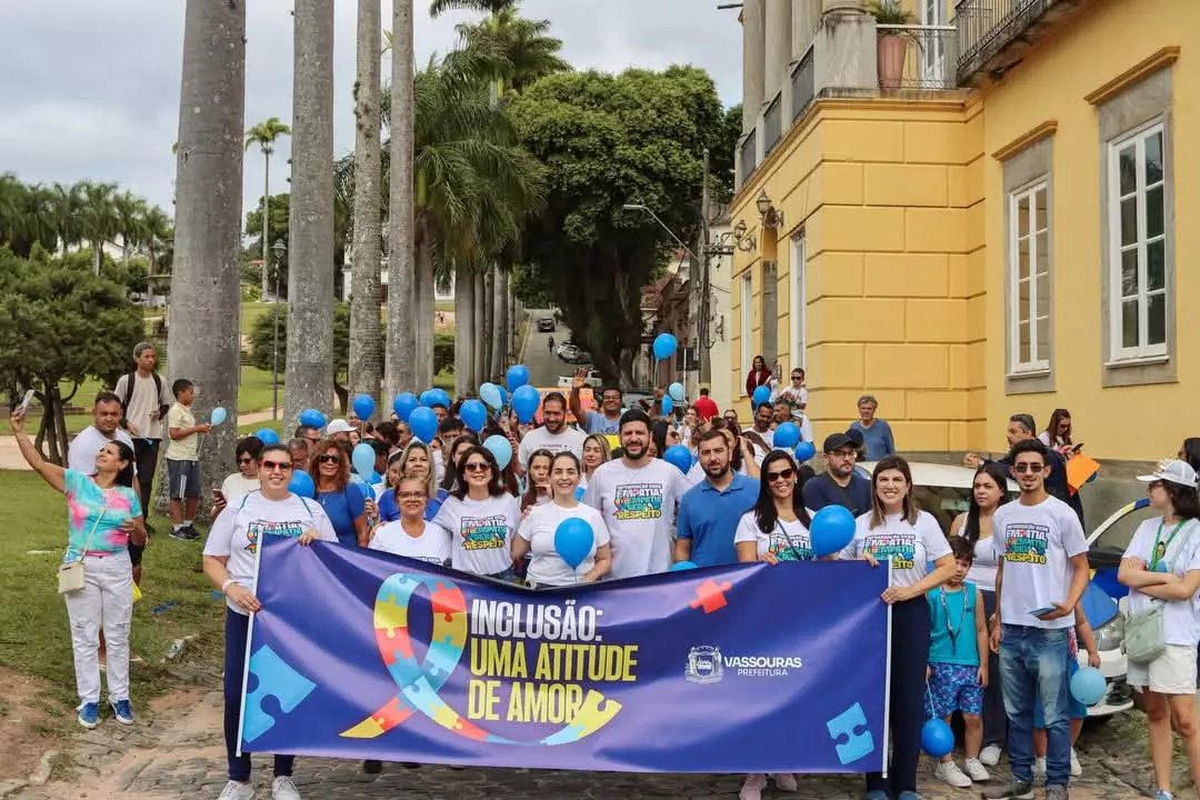 Prefeitura de Vassouras promove atividades especiais para conscientizar a população e valorizar o cuidado com as famílias atípicas