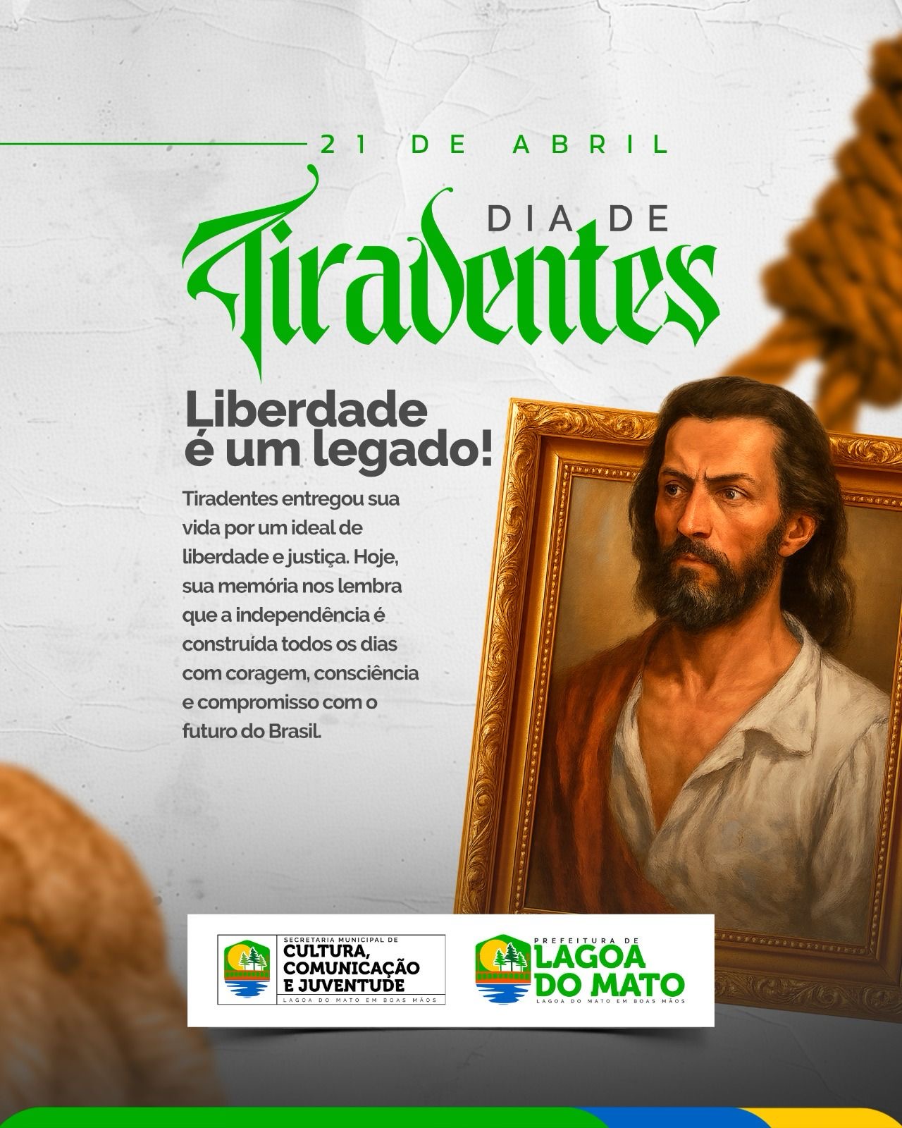 21 de Abril | Dia de Tiradentes ????