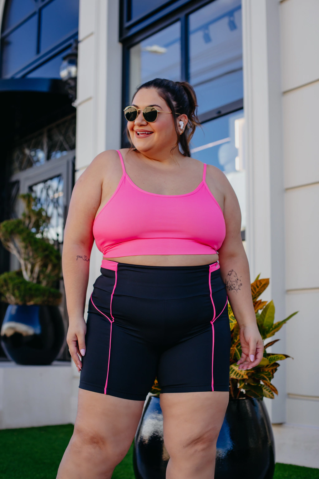 Bermuda MAX Filete PLUS SIZE - Ah8396  - ZERO TRANSPARENCIA!