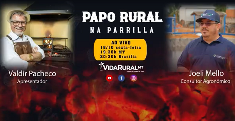 Papo Rural na Parrilla com Joeli Mello