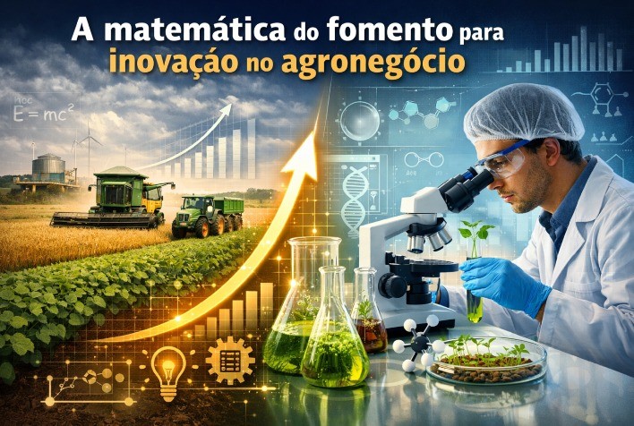 A matemática do fomento para inovação no agronegócio