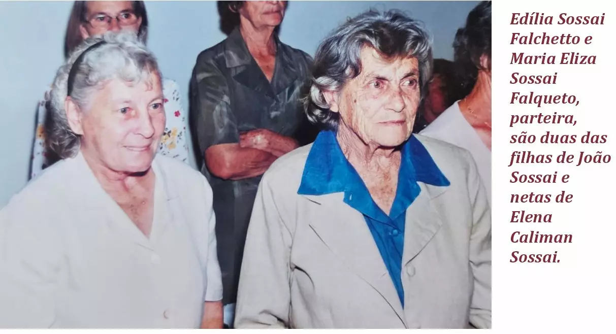 FAMÍLIA SOSSAI - Maria Eliza Sossai fez mais de 500 partos