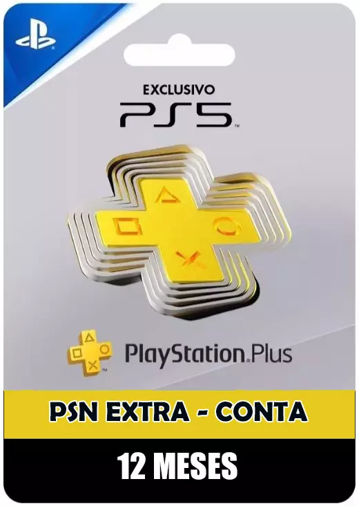 Psn Plus 12 Meses Extra Playstation 5 Mídia Digital PSN - Venger