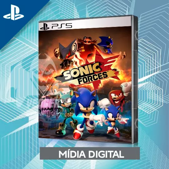 SONIC FORCES Edição Digital Standard - Playstation 5 - Mídia Digital -  Venger Games