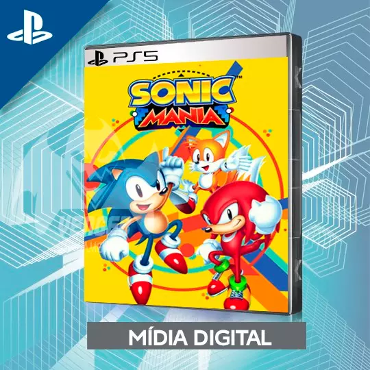 Sonic Mania Xbox One Midia Digital - Wsgames - Jogos em Midias Digitas