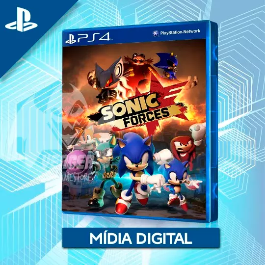 SONIC FORCES Edição Digital Standard - Playstation 5 - Mídia Digital -  Venger Games