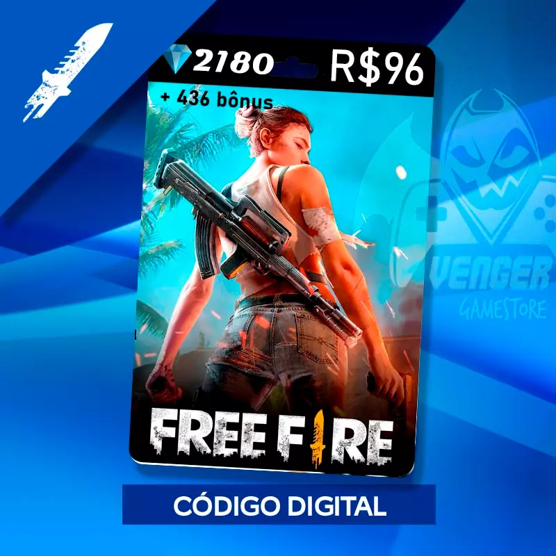 310 Free Fire Diamantes + Bônus - Código Digital - Playce - Games & Gift  Cards 