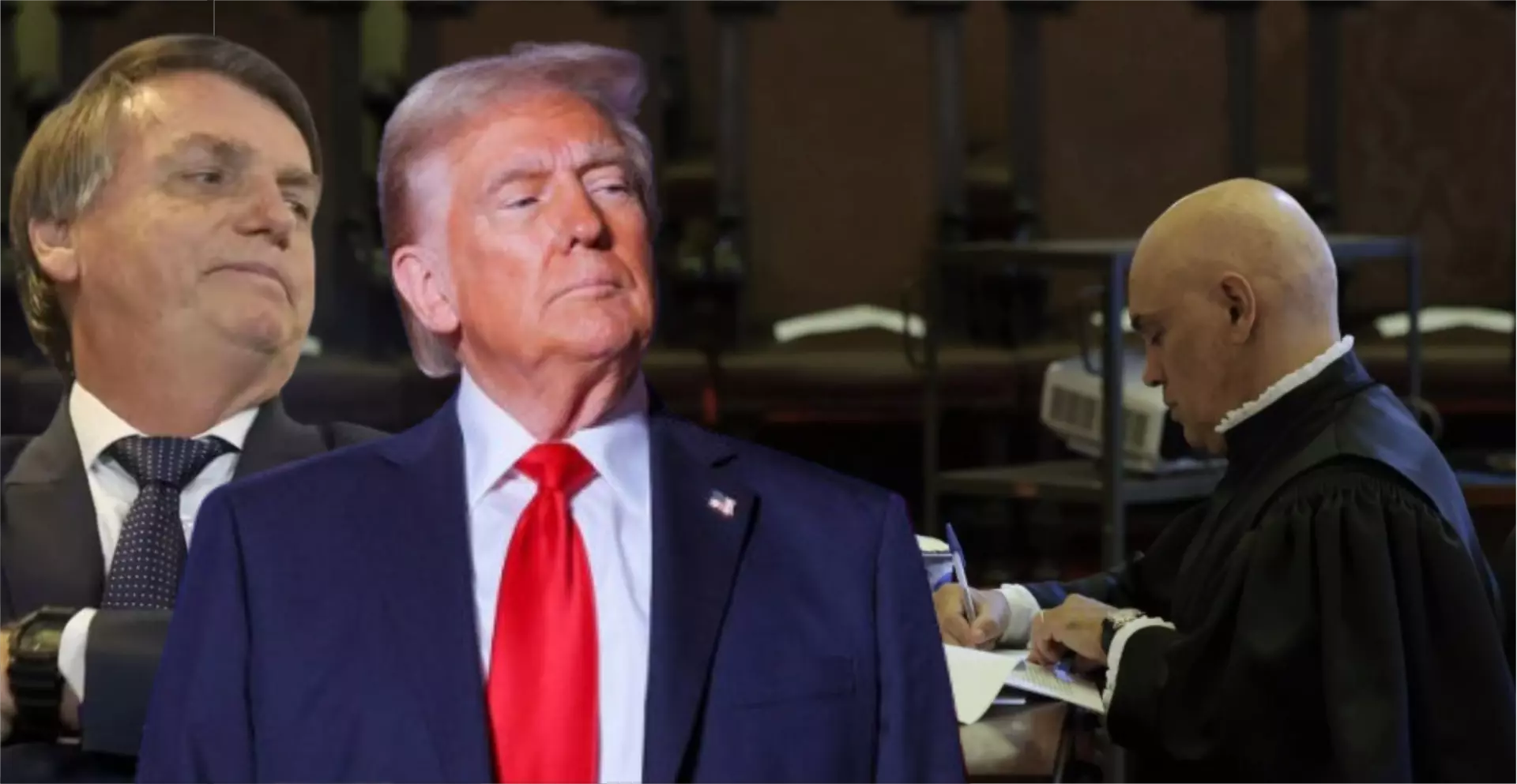 Putin, Kim Jong-u, Masoud Pezeshkian, nenhum deles chama mais atenção de Trump, que o Ditador Togado