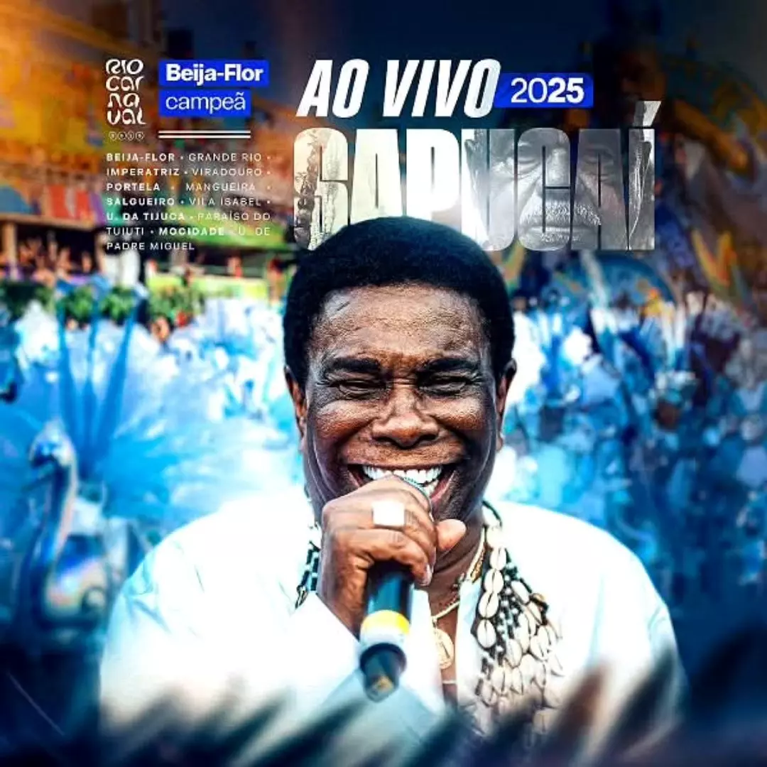 Olha a capa do álbum aí gente! Neguinho da Beija-Flor será capa oficial do Álbum ao vivo da Rio Carnaval