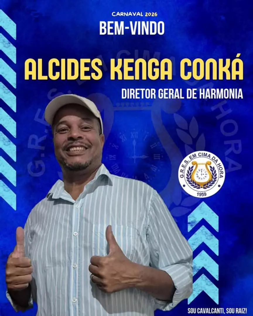 Alcides Kenga Conká é o nosso novo diretor geral de Harmonia!