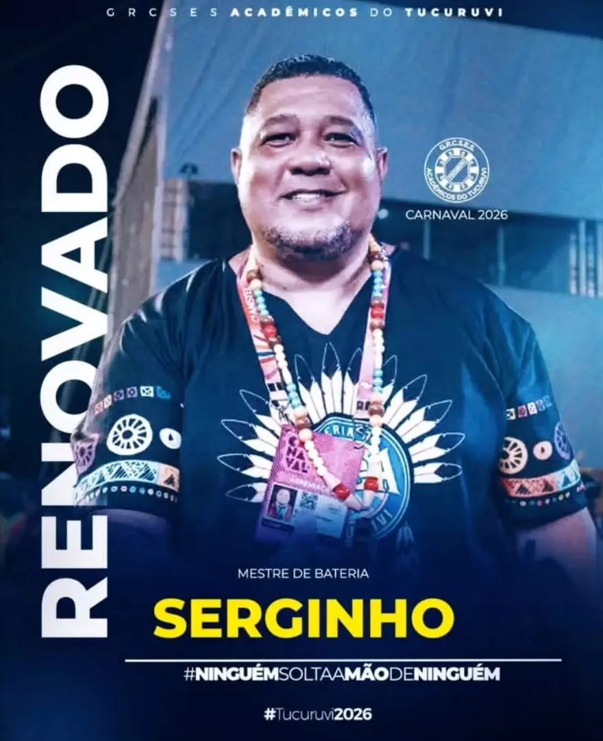 TUCURUVI RENOVA COM MESTRE DE BATERIA