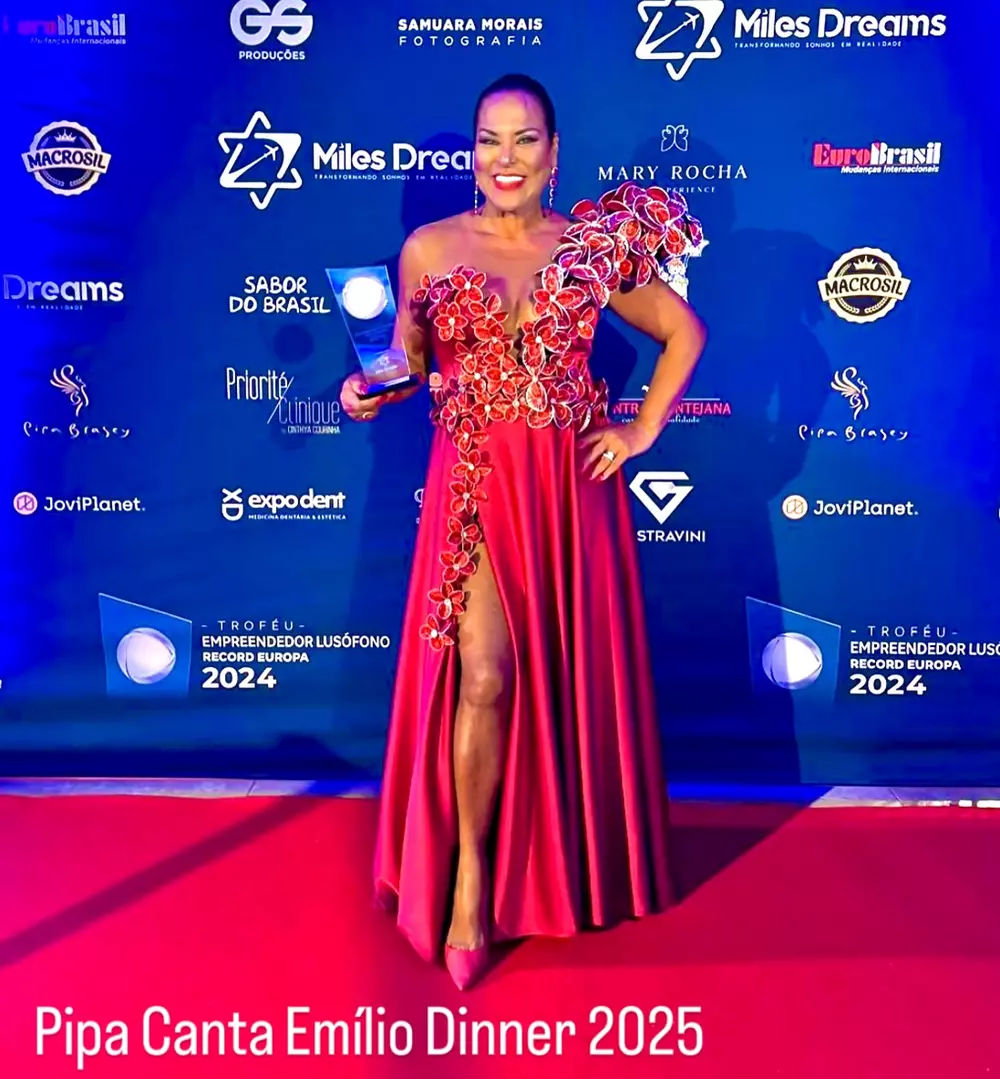 Pipa Brasey, comemora 40 anos de carreira na suíça em novembro