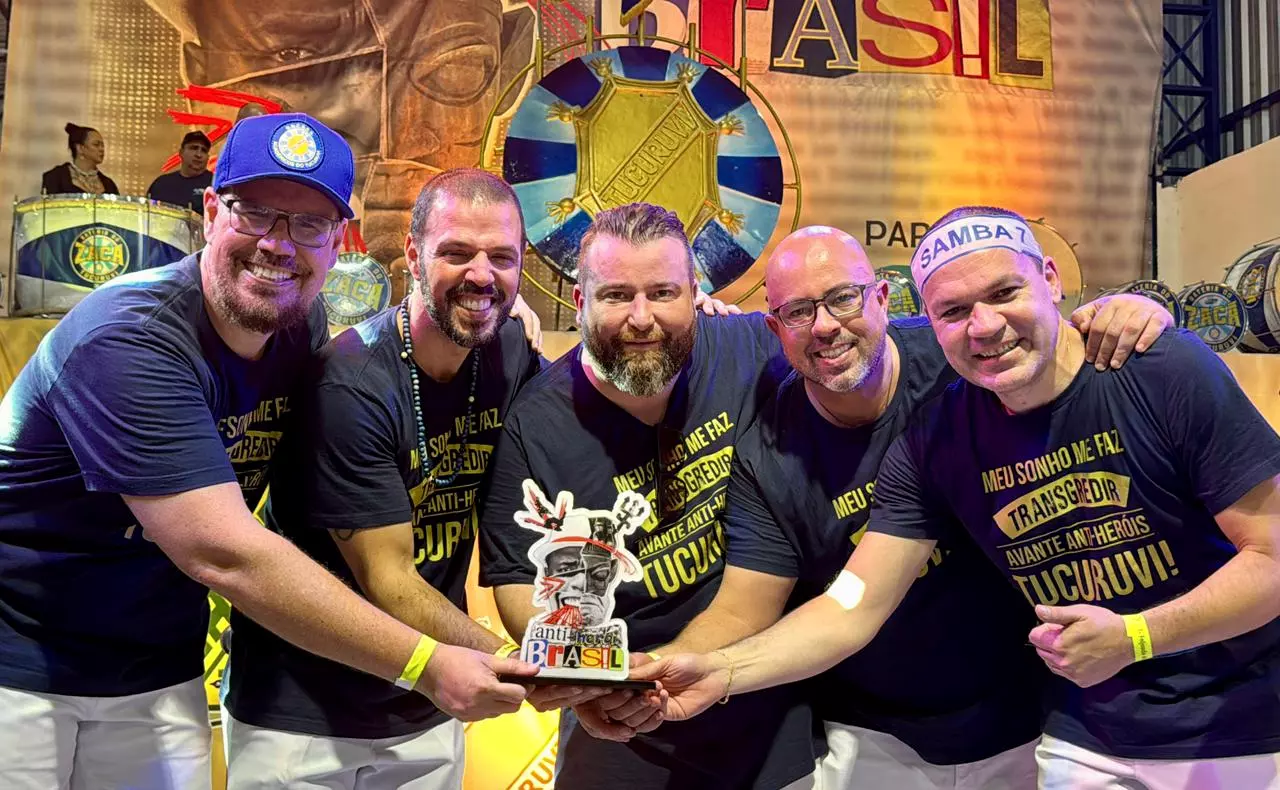 Tucuruvi 2026! Escola levará samba de Fábio Jelleya e cia para retornar ao grupo especial