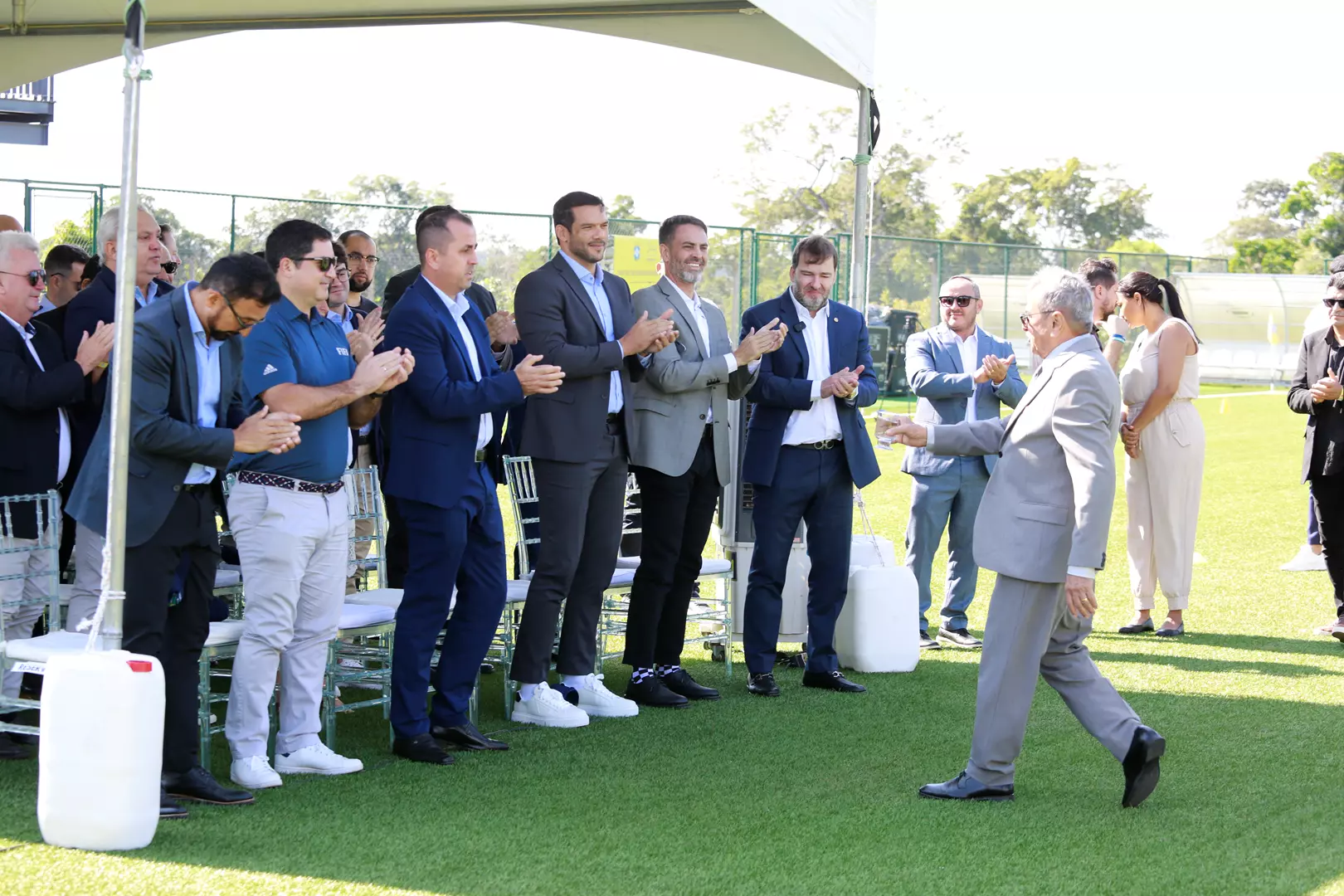 Em homenagem da CBF, Centro de Desenvolvimento do Futebol de Rondônia recebe nome Heitor Costa