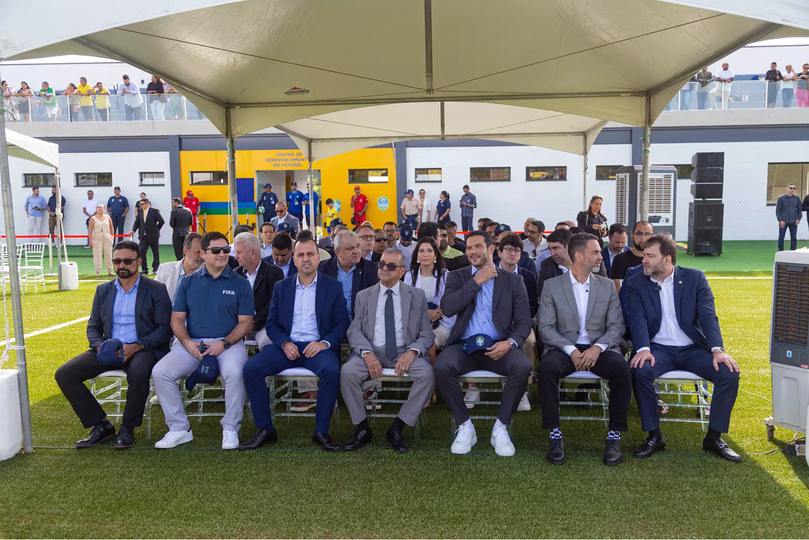 Presidentes de federações e autoridades prestigiaram inauguração do CD de Rondônia