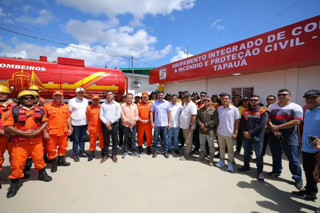 Wilson Lima entrega Grupamento Integrado de Combate a Incêndio e Proteção Civil ao município de Tapauá