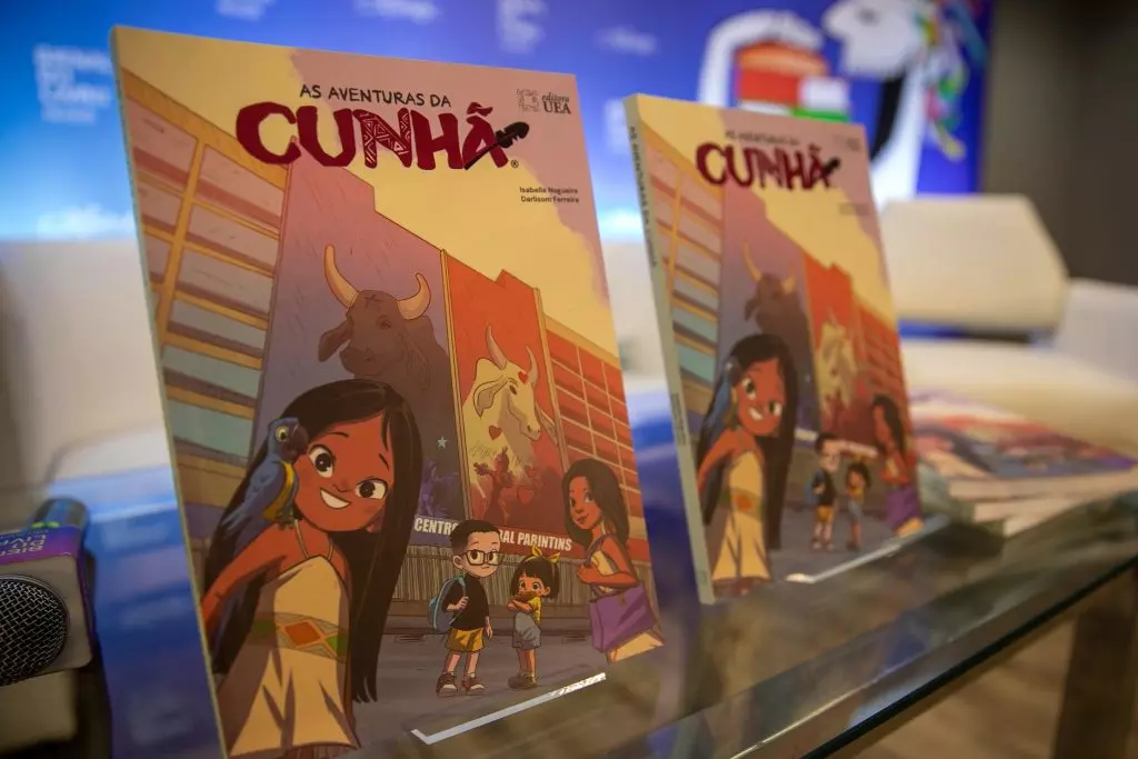 “As aventuras da Cunhã”: Editora UEA lança HQ na Bienal do Livro 2025, no Rio de Janeiro