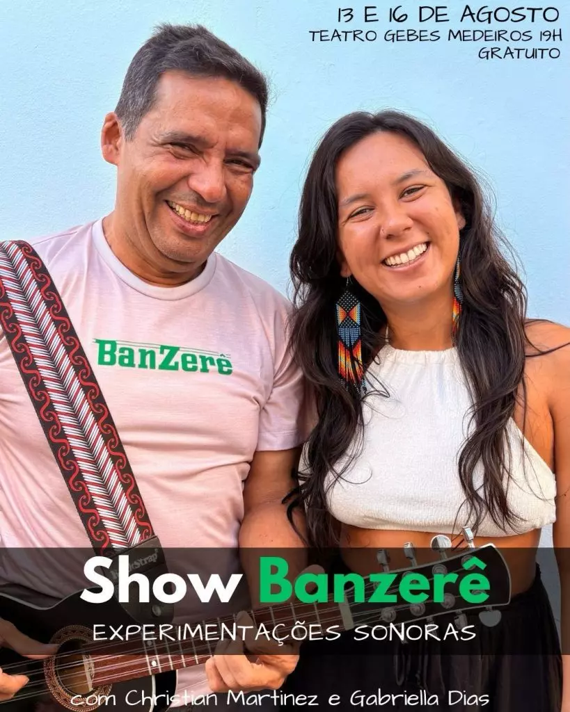 Com entrada gratuita, espetáculo ‘Banzerê’ propõe experiência sensorial inspirada na Amazônia