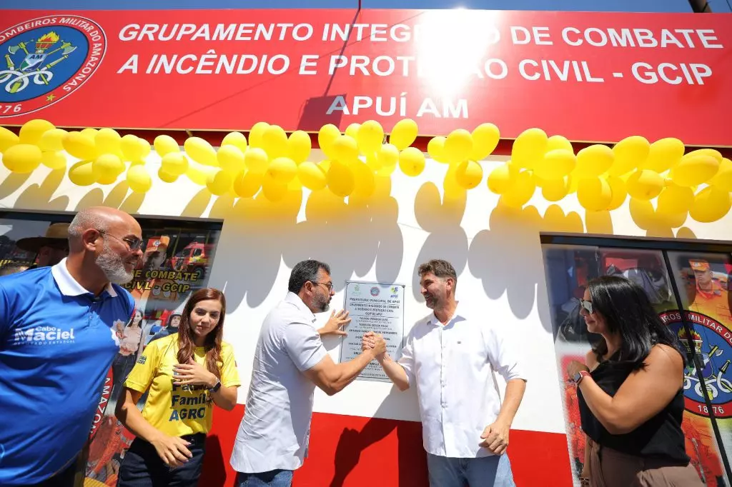 Wilson Lima inaugura unidade do GCIP em Apuí e reforça combate a incêndios no sul do Amazonas