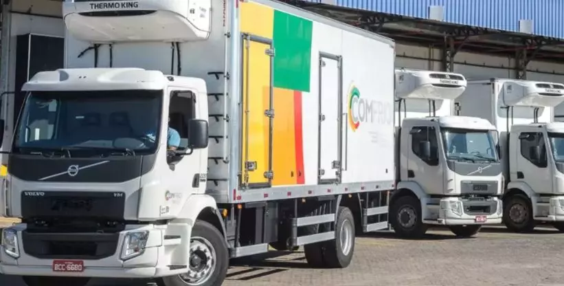 A foto mostra um Truck da Comfrio