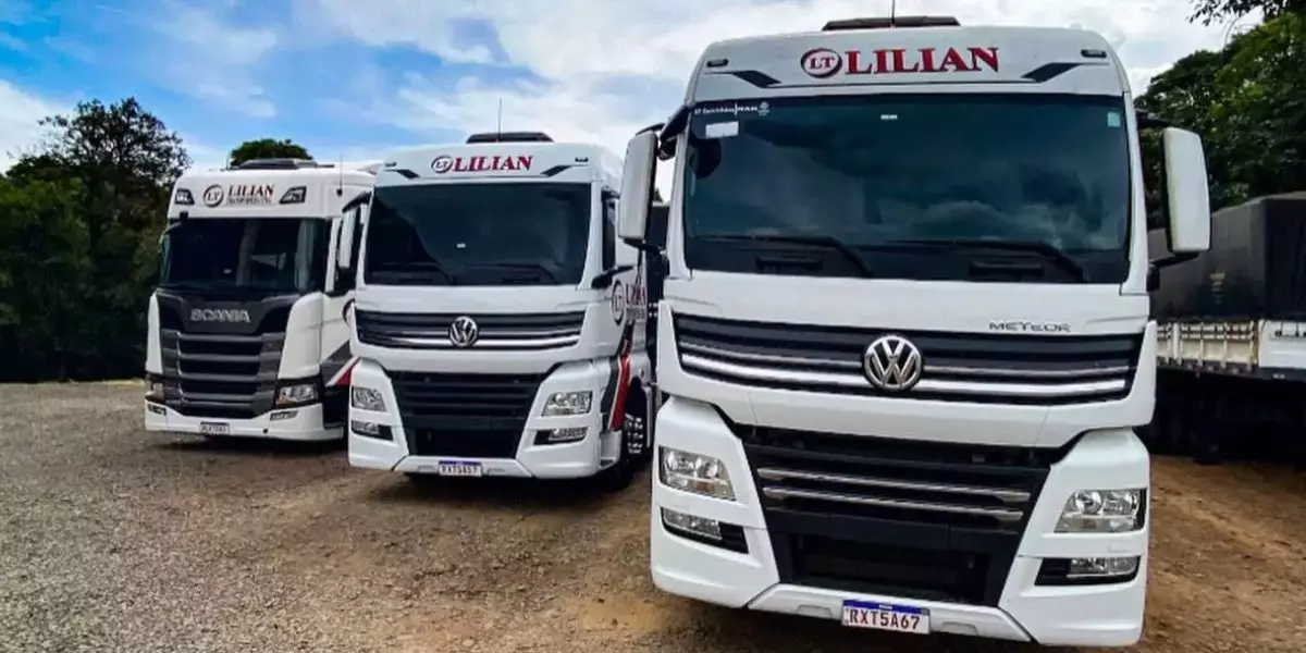 Frota da empresa Lilian Transportes Ltda