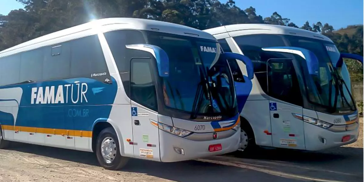 Frota de ônibus do Grupo Famatur