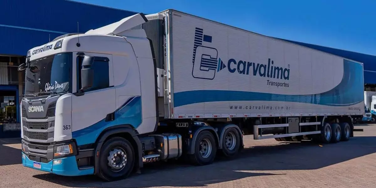 Frota da empresa Carvalima