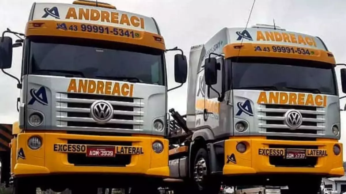 Frota da Transportadora Andreaci