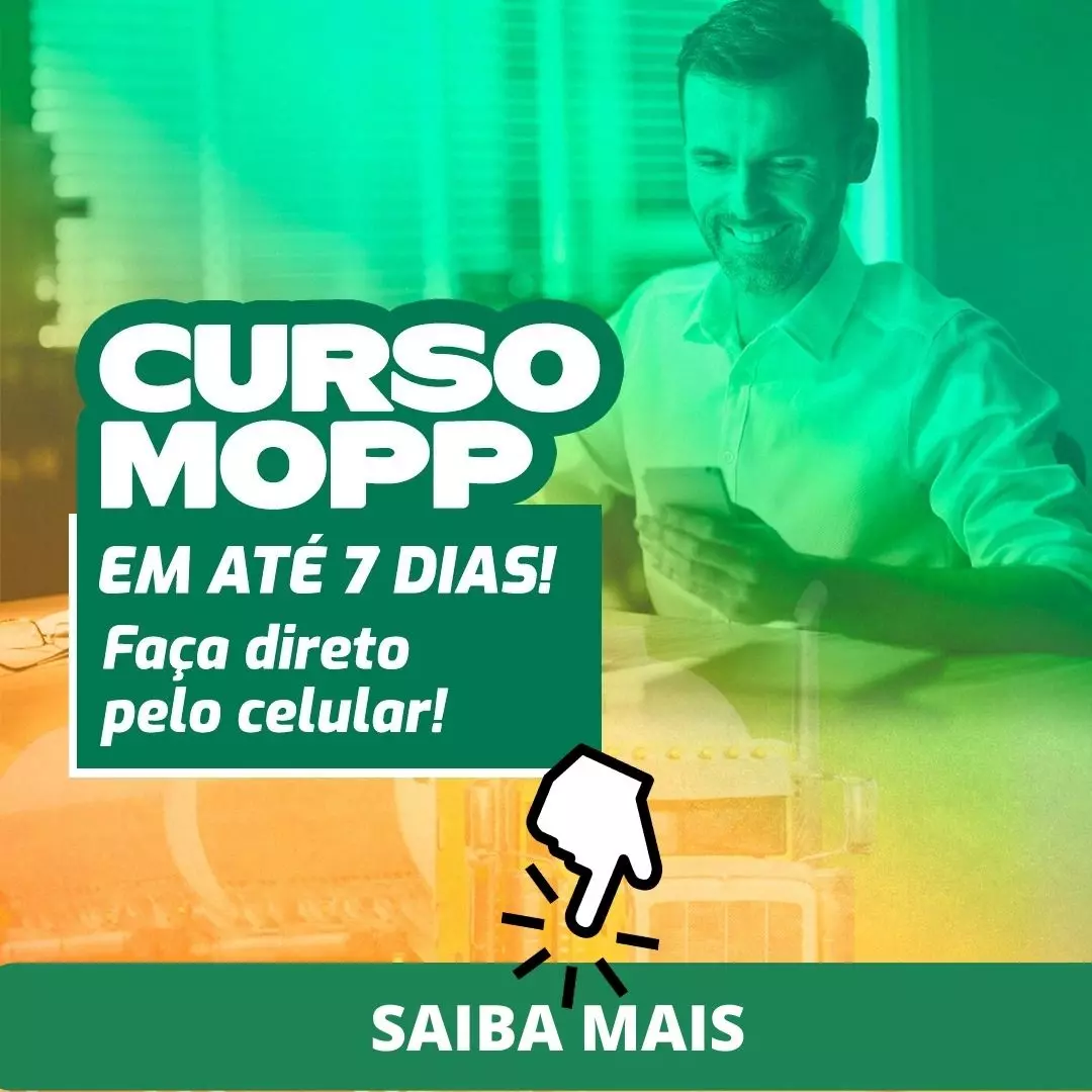A imagem mostra uma Divulgação de cursos especializados para Motoristas do Clube do Motorista