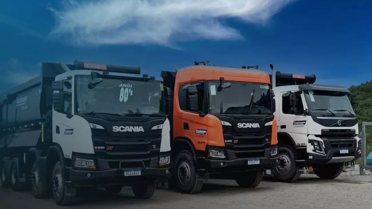 Oportunidade exclusiva: vagas para motoristas de caminhão basculante na Vogelsanger Britagem