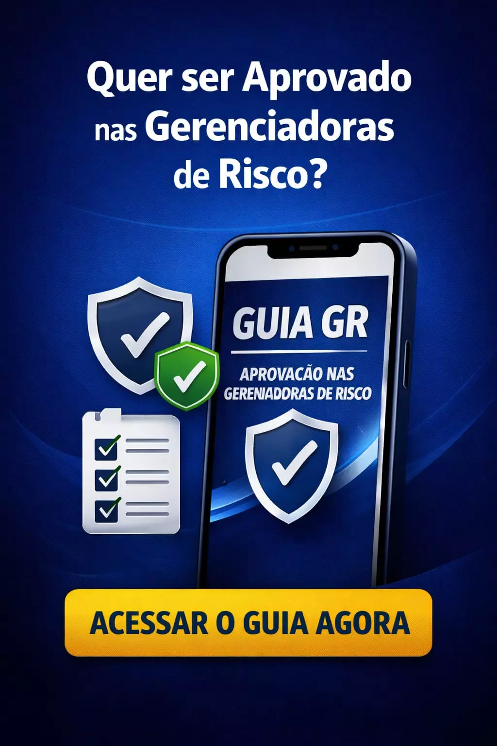Divulgação do Guia para aprovação nas gerenciadoras de riscos