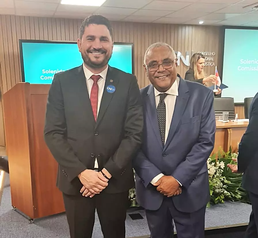 Jean Mendonça destaca posse do desembargador Gilberto Barbosa na presidência do Colégio de Corregedores do Brasil