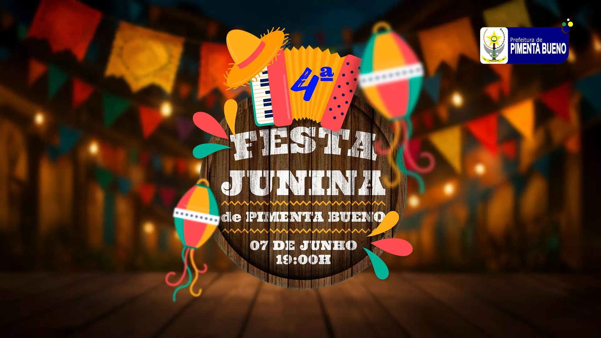 Tradição e alegria: Vem aí a 4ª Festa Junina de Pimenta Bueno!