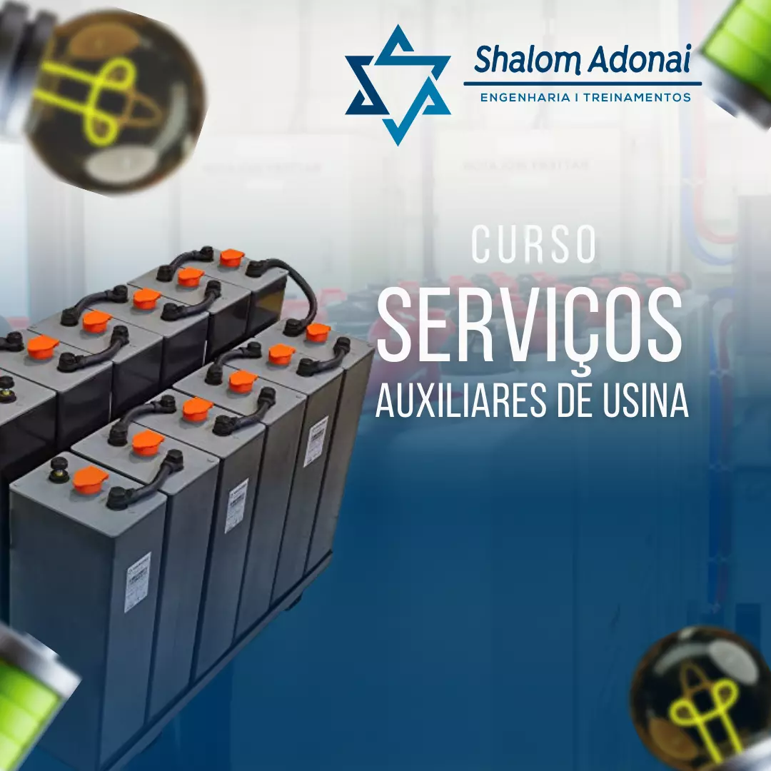 Curso Serviços Auxiliares de Usina Curso Serviços Auxiliares de Usina