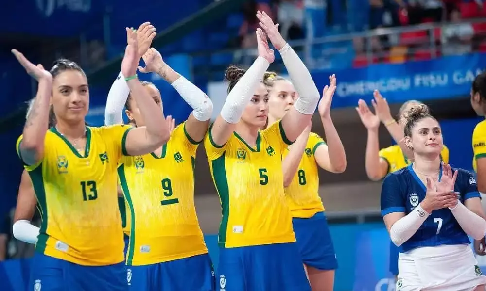 Brasil perde para a Polônia e termina Jogos Mundiais Universitários em 4º  lugar no vôlei feminino - Portal 14B - Rede Municipal de Jornalismo