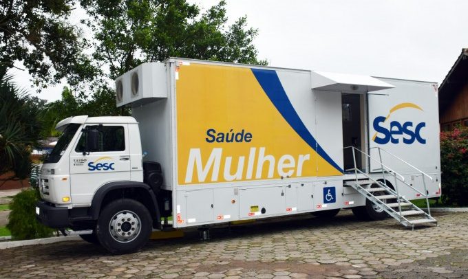 Carreta Sesc Saúde da Mulher disponibiliza mais de 400 exames gratuitos a partir de abril em Santos Dumont