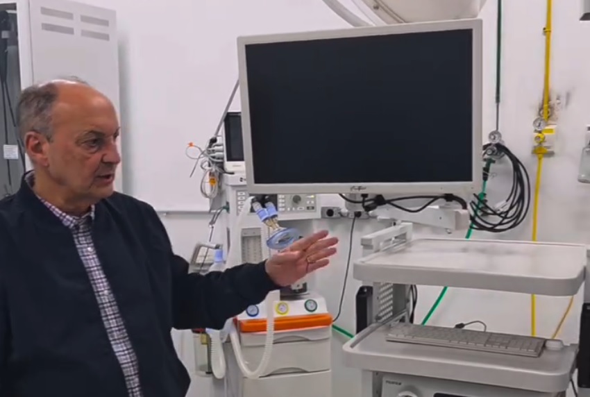 Ivan Amorim anuncia chegada de aparelho de colonoscopia ao Hospital Misericórdia de Santos Dumont