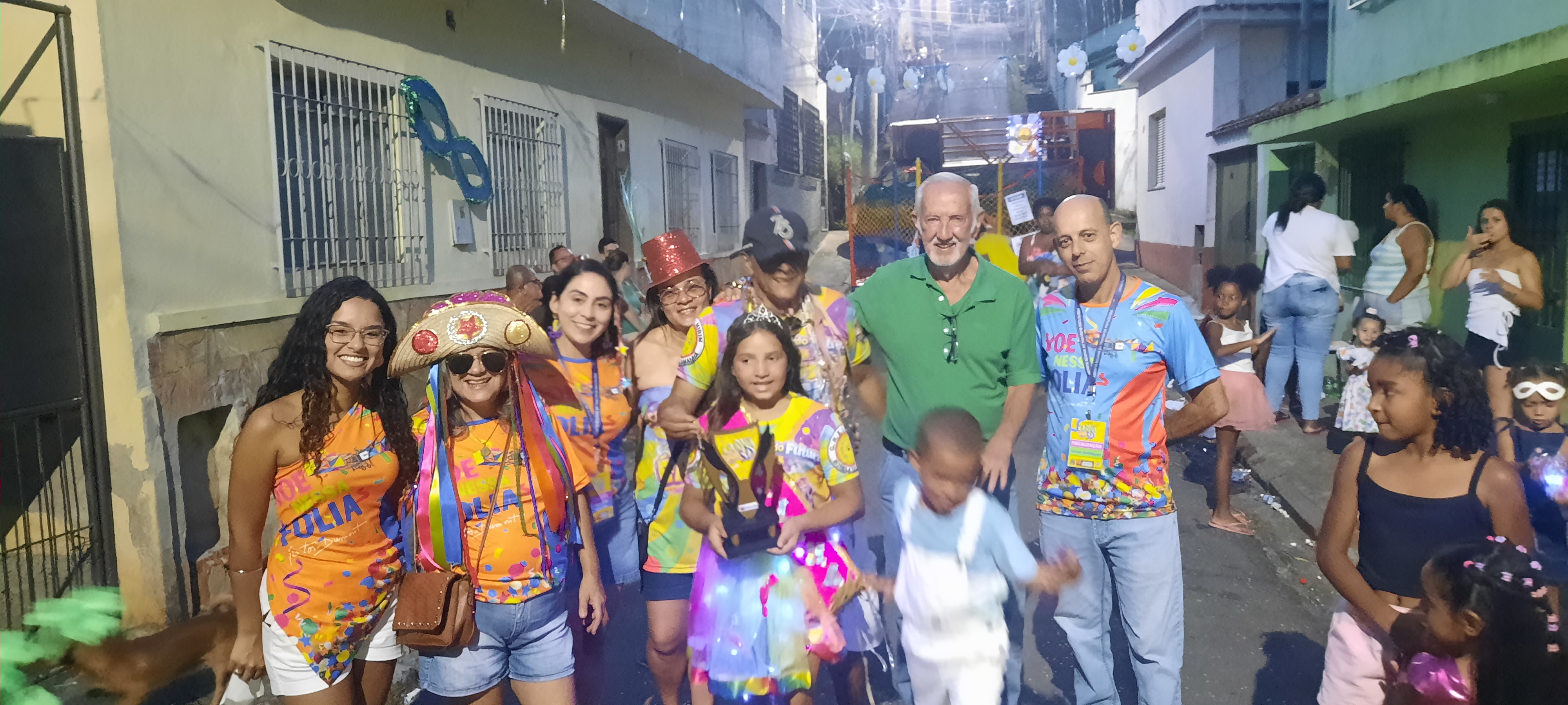Bloco Estrela do Amanhã agita tarde de terça-feira no Bairro das Graças