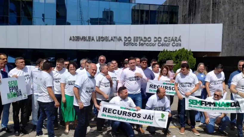 Prefeitos do Ceará marcam o dia em 30 de agosto com  paralisação por mais recursos do FPM